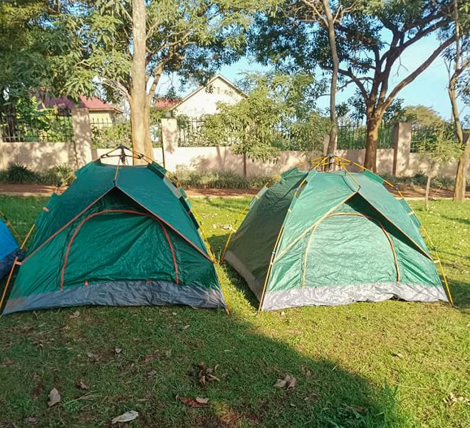 Camping space located in Jinja town for nyege nyege festival
