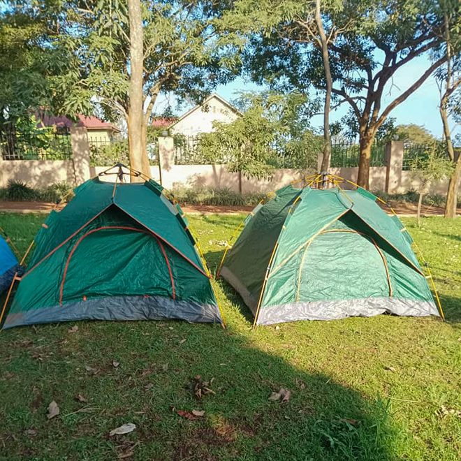 Camping space located in Jinja town for nyege nyege festival
